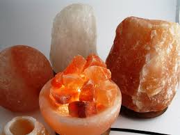 Round Himalaya Salt Crystal Lamps, For Home Decoration, Style : Antique