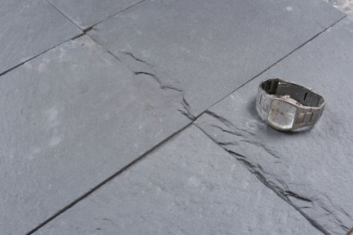 Polished Himachal Black Quartzite Stone, Thickness : 0-10mm