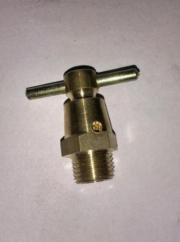 Brass Air Compressor Round Shaped Drain Cock