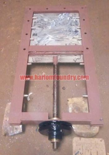 Metal Slide Gate, For Industrial, Color : Metallic