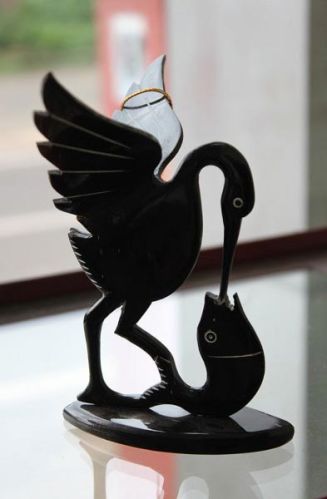 Decorative Horn Statue