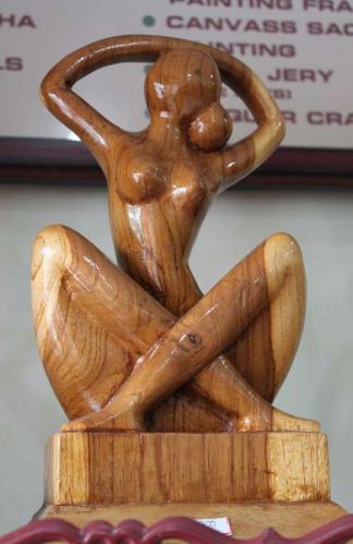 Decorative Wooden Statue