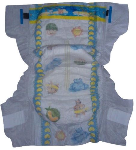 Non Woven Fabric Comfortable Baby Diaper, Diaper Type : Disposable