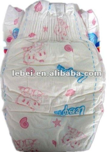 Non Woven Fabric, Baby Diapers, Brand Name : Leby