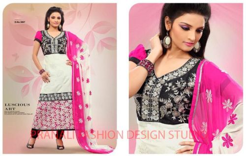 Anarkali Suits, Fit Type : Regular Fit