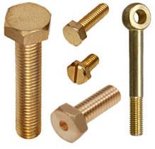 Brass Bolts, Surface Finishing : Polished
