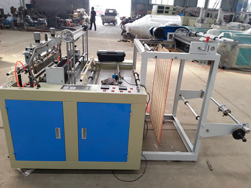 Heat Cutting Plastic Carry Bag Making Machine