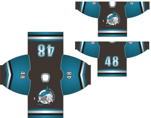 Polyester Printed Sublimated Ice Hockey Jersey, Occasion : Sports Wear