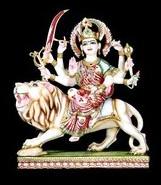 Marble Durga Statues