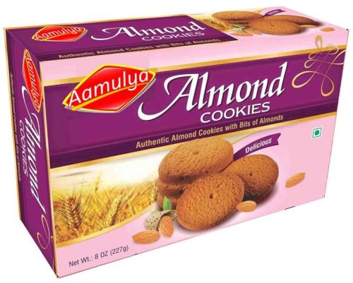 Aamulya Soft Almond Cookies, Shelf Life : 24 Months