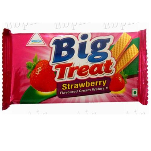 Strawberry Cream Wafers / Big Treat Wafers