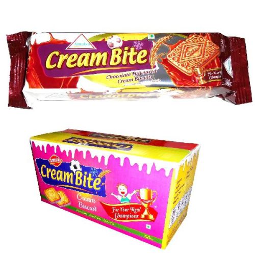 Soft Chocolate Cream Bite Biscuits, Packaging Type : Bag, Box, Bulk, Family Pack, Gift Packing, Sachet