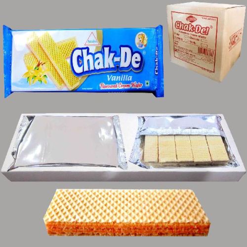 Aamulya Vanilla Wafers, Certification : FDA, GMP, HACCP, ISO, Halal Certifications