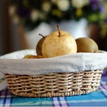 Corn Husk Storage Container, Basket