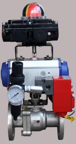 Flanged End Actuated Ball