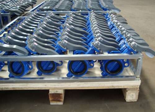 Valve Cast Iron , Ductile Iron Butterfly Valve