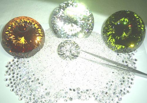 1-100mm Cubic Irconia (CZ) Round