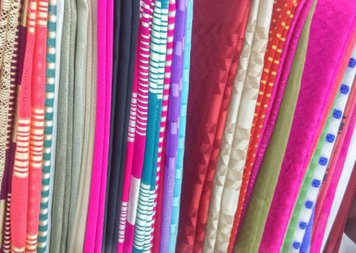 Printed Georgette Fabric, For Ethnic Wear, Garments, Ladies Fashion, Width : Multisizes