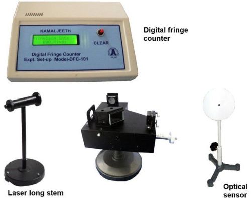 Color Coated Mild Steel Michelson Interferometer, For Laboratory, Physics Laboratory, Feature : Durable