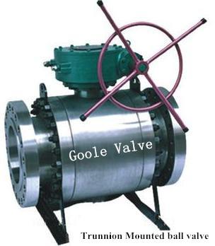 API Trunnion Mounted Ball Valve