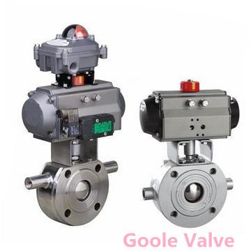 Pneumatic Jacketed Ball Valve