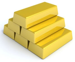 Gold bars