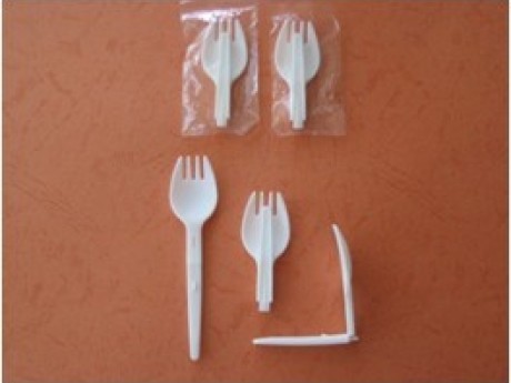 Plastic Folding Spoon