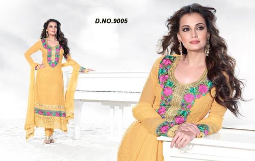 Designer Georgette Dress Materials