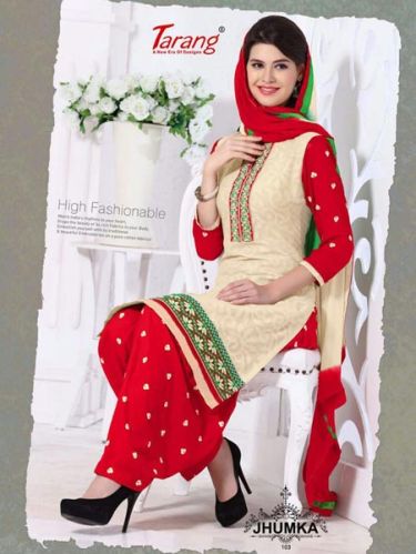 Jacquard and Booti With Embroidery Suit