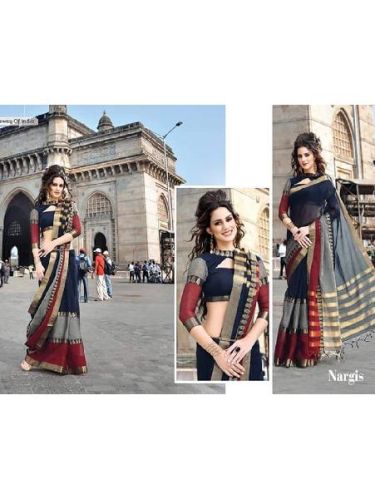 Plain Ladies Cotton Sarees, Technics : Attractive Pattern