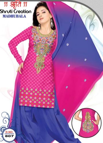 Madhubala - Banarasi Jacquard Dress Materials