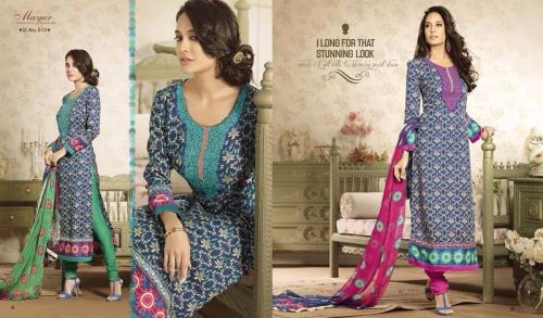 Pure Pashmina Designer Straight Suits