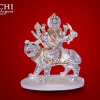Silver Plated DURGA JI Statues