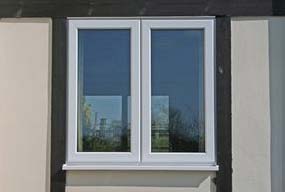 Double Shutter Casement UPVC Window
