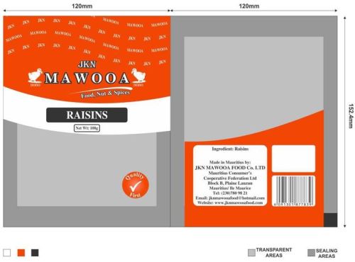 Raisins, Total Carbohydrate : 79 g /100gms