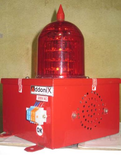 Flashing Warning Light, Voltage : 240V AC