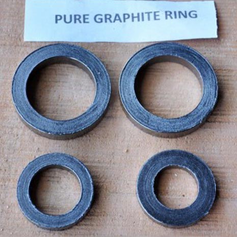 Polished Graphite Rings, Size : 0-15mm