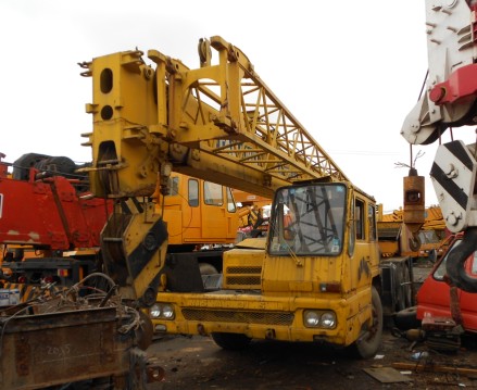 Used Tadano Japan Original Truck Crane, Packaging Type : yellow