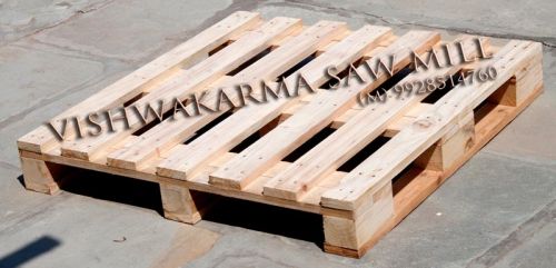 Rectangular Pine Wood Pallets, For Industrial Use, Packaging Use, Length : 10-15feet