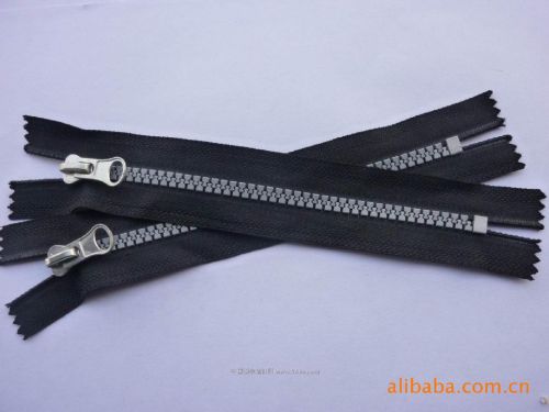Resin Zipper, Brand Name : MKZ for garment, home textile, shoe, bag