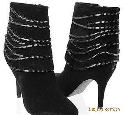 Metal Shoe Zipper, Brand Name : MKZ for garment, home textile, bag