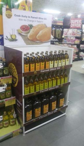 Non Polished Aluminium Iron Display Stands, For Banquets, Hotel, Mall, Office, School, Size : Multisizes