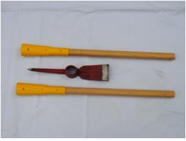 Half Coated Pickaxes Handle