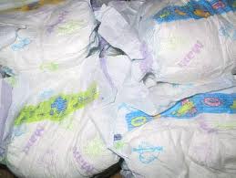 Baby diapers, Material : Cotton Fabric