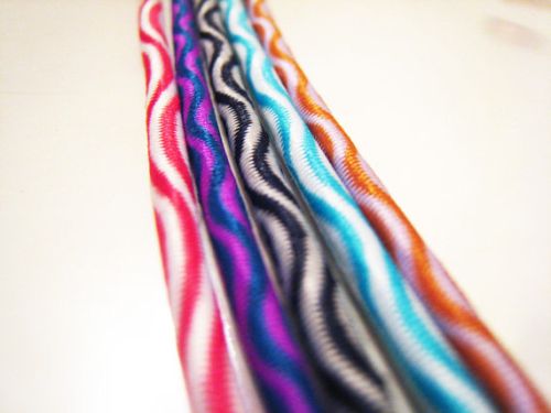 Elastic Cords, For Binding Pulling, Technics : Hand Braided