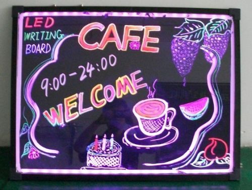 Acrylic LED Writing Board, Color : Assorted