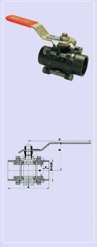 Ball valves, Connection Type : Flanged