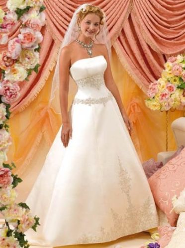 Strapless Wedding Dress, Brand Name : cchappiness