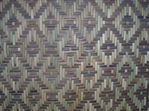 Bamboo Woven Javanese Motif