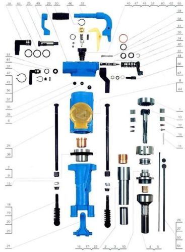 Rock Drill, Brand Name : Tianshui